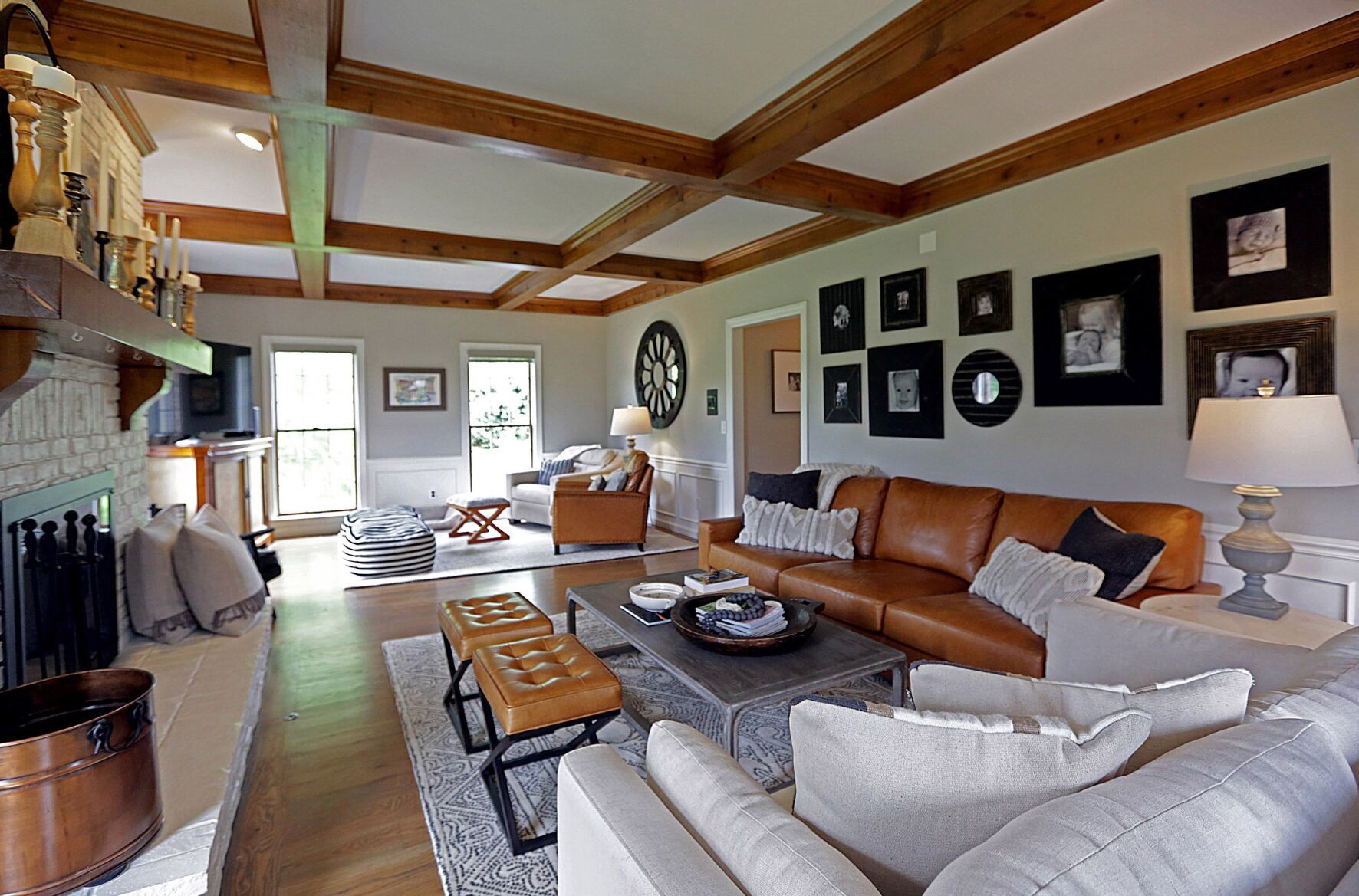 At home with Michelle and Chad Wiegmann in St. Charles